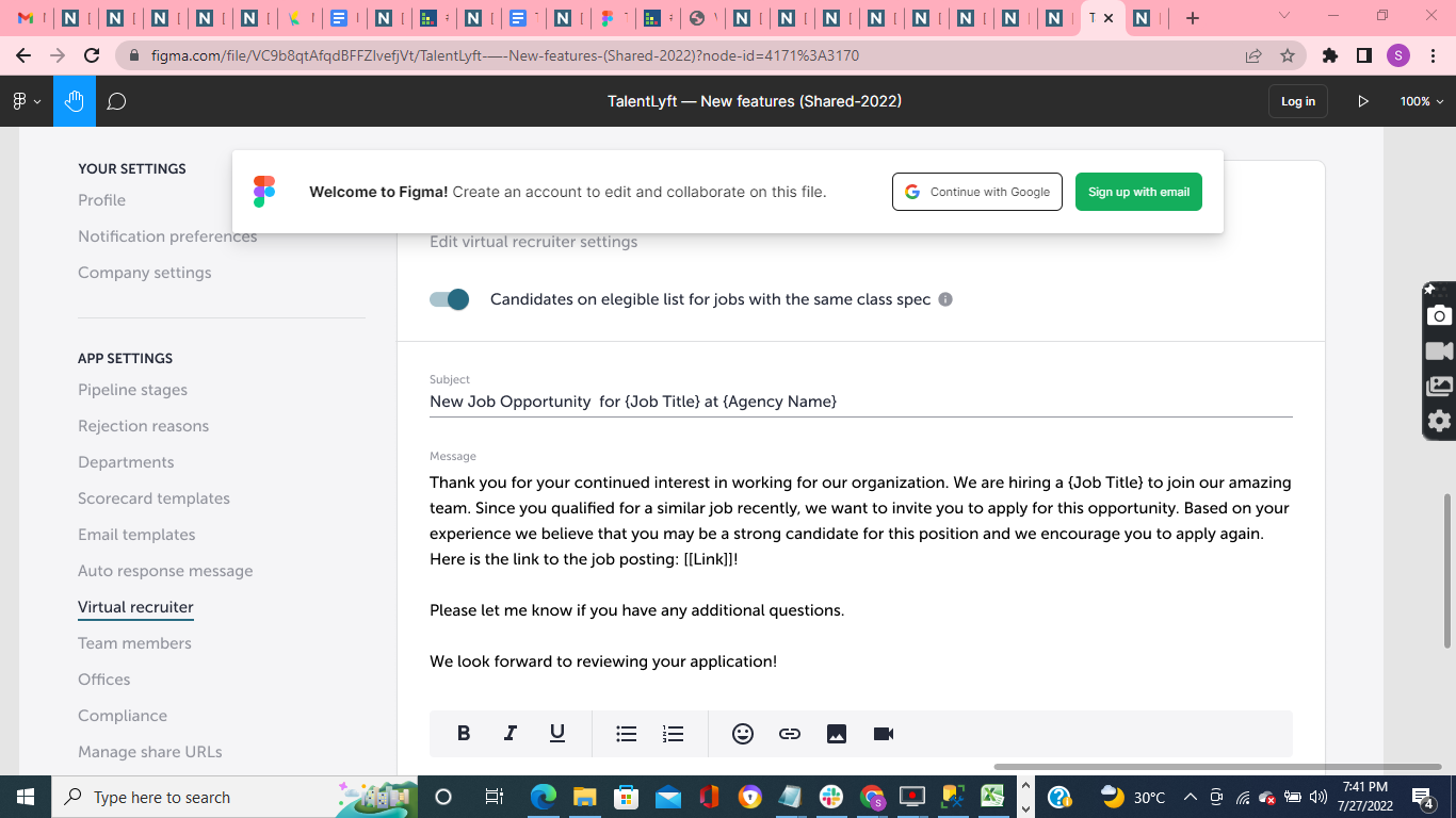 Image 4 of 5 in gallery section. Image title is Email format for VR Email.