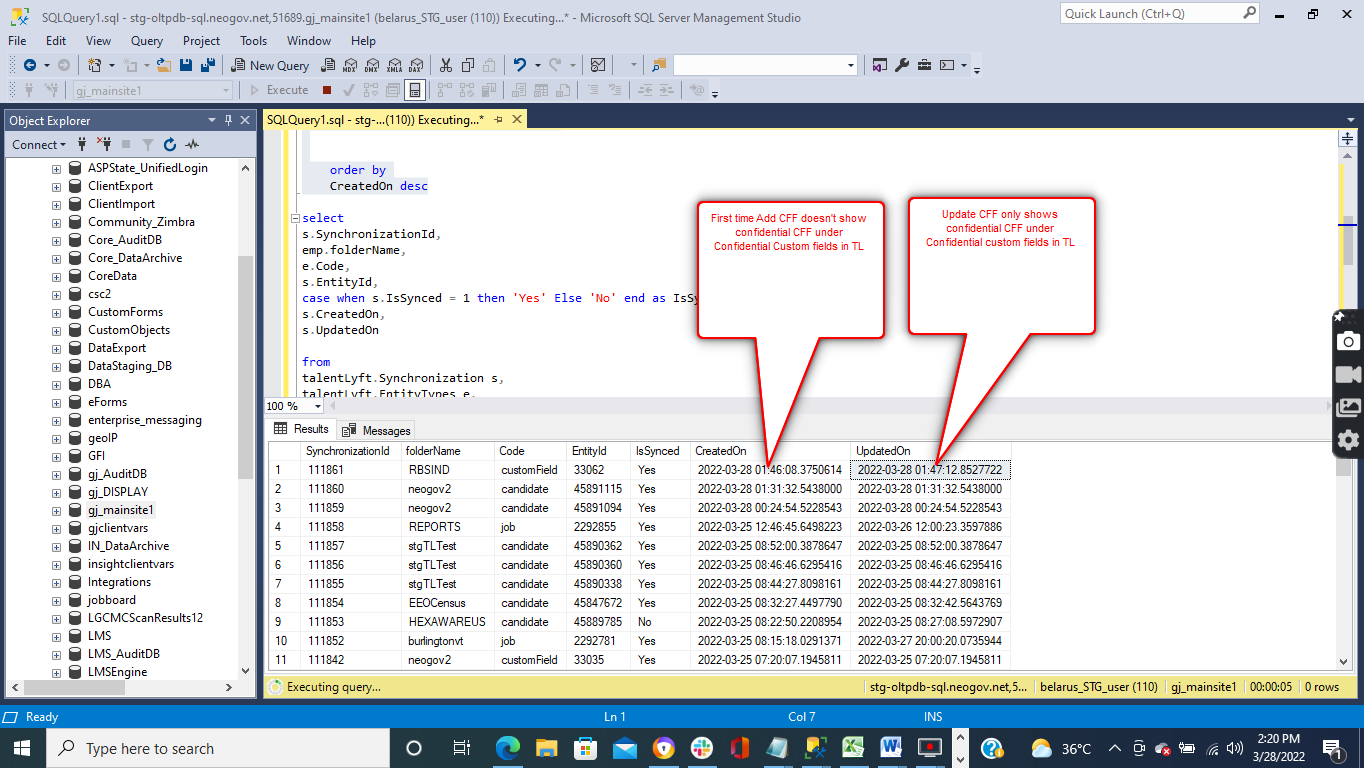 Item 4 of 5 in gallery section. Title is DB Screenshot for CFF Update.