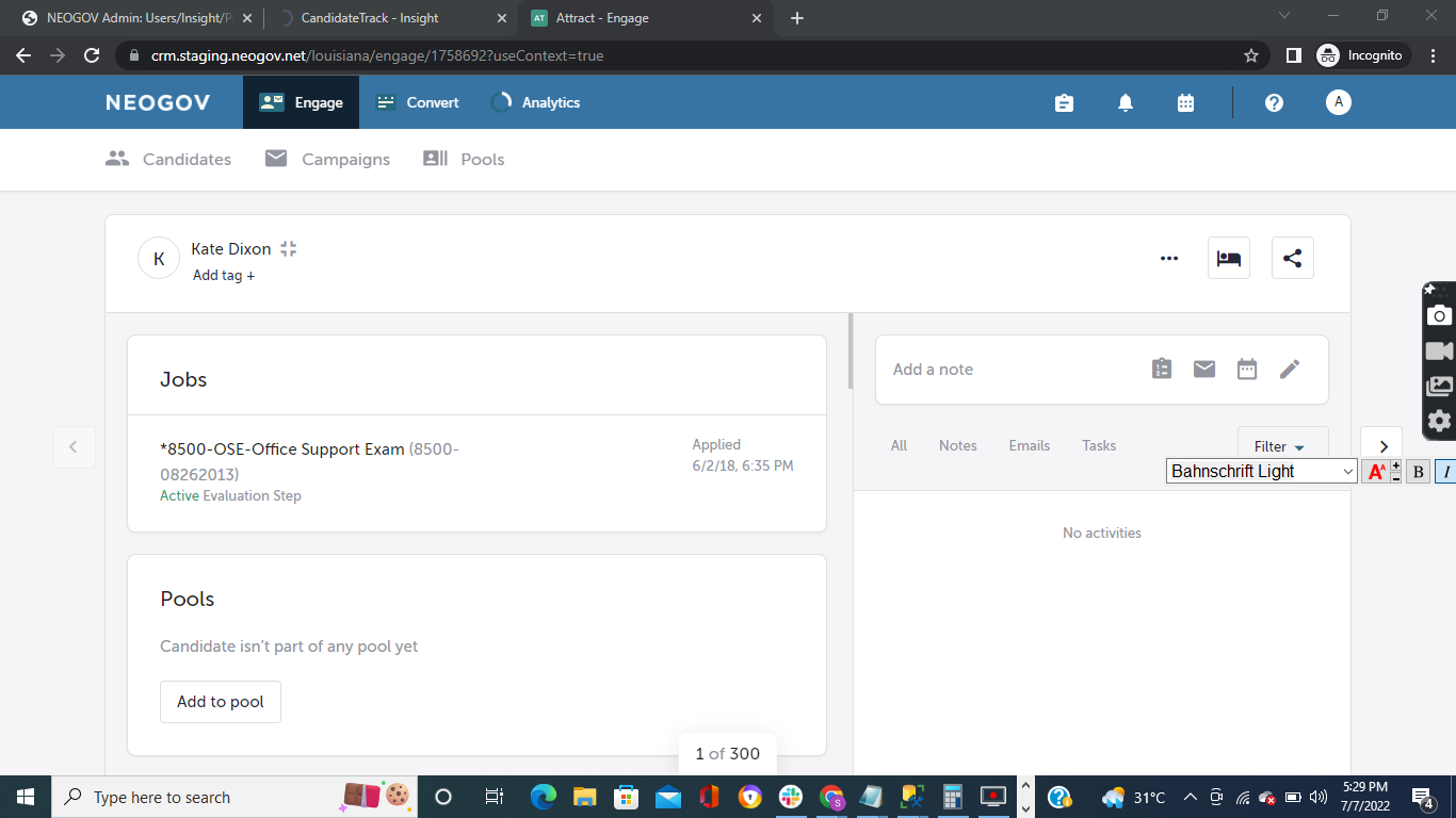 Image 6 of 7 in gallery section. Image title is beofre SS for resync attachment.