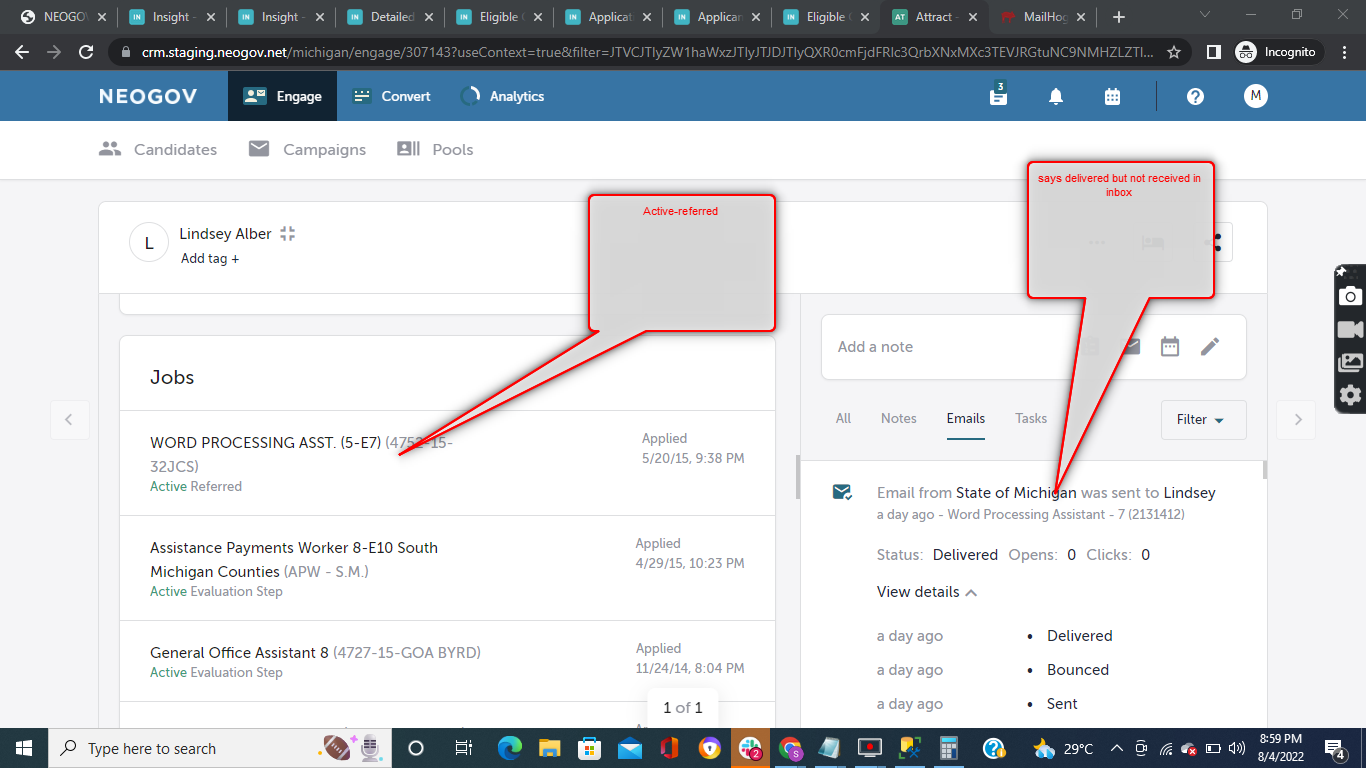 Image 2 of 5 in gallery section. Image title is delivered but nt received in inbox-3.