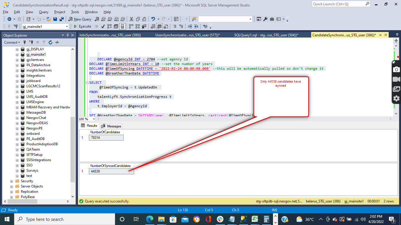 Item 5 of 5 in gallery section. Title is Alska sync agency.