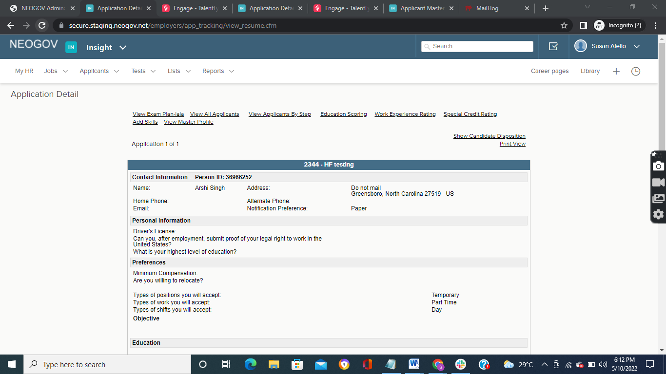 Item 1 of 5 in gallery section. Title is before chnge.